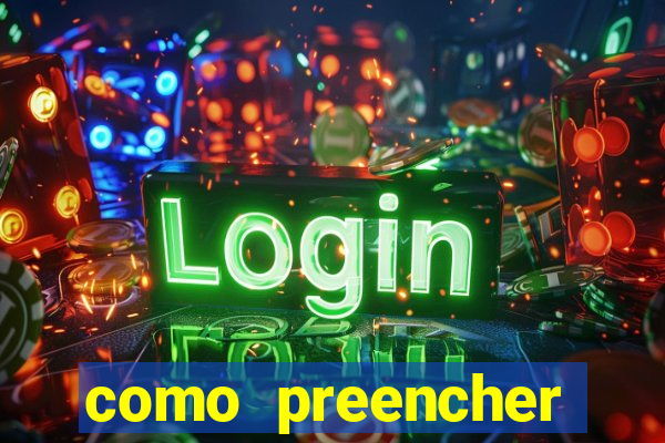 como preencher recibo de pagamento